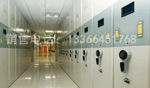 折叠把手手动密集柜