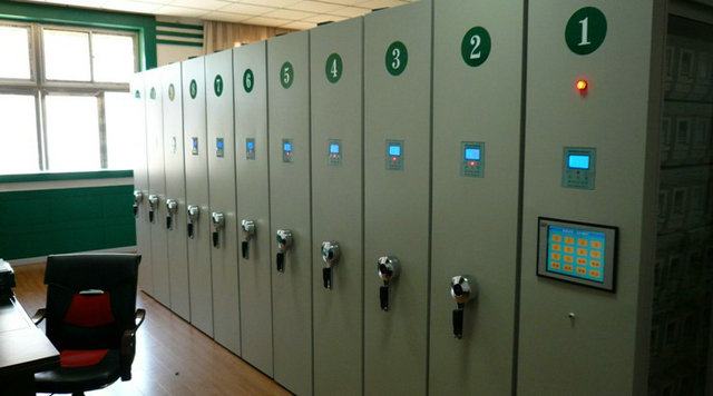 智能触屏密集柜